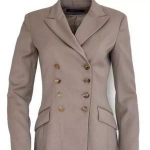 Ralph Lauren Purple Label Women Double Breasted Blazer Size 2 XS NEW $2.500